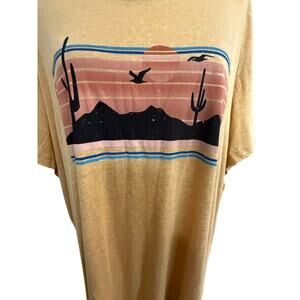 Natural Reflections Mountain Scene Tee - Women's 2X